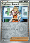 Professor’s Research - 087/091 - Paldean Fates - Reverse Holo - Card Cavern