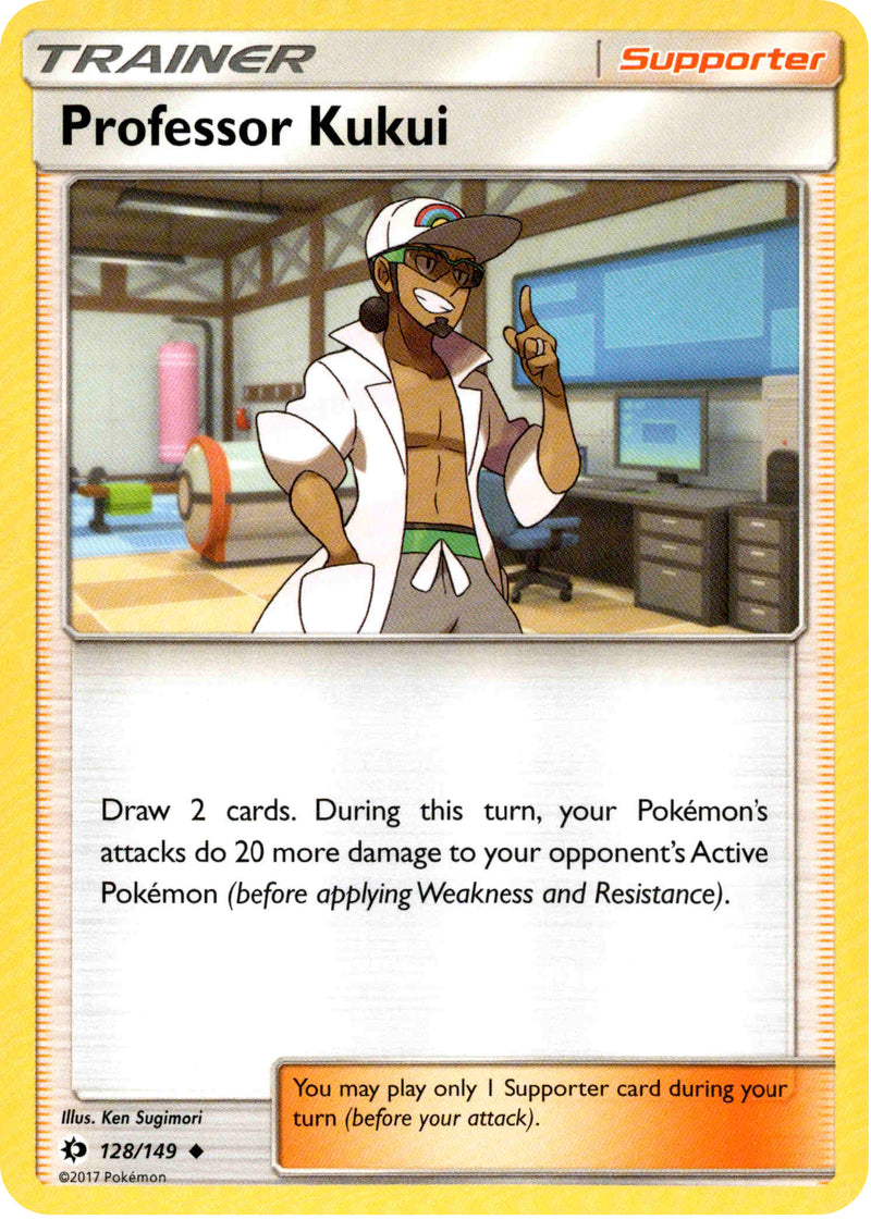 Professor Kukui - 128/149 - Sun and Moon Base - Card Cavern