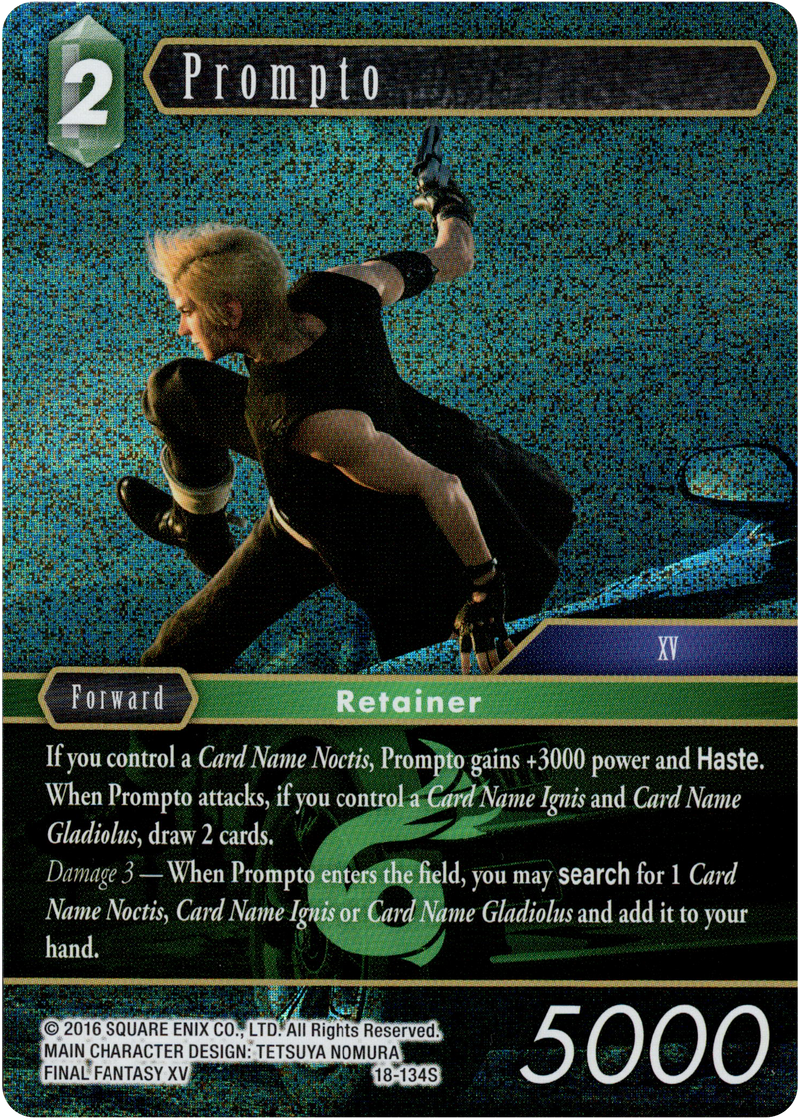 Prompto - 18-134S - Resurgence of Power - Foil - Card Cavern