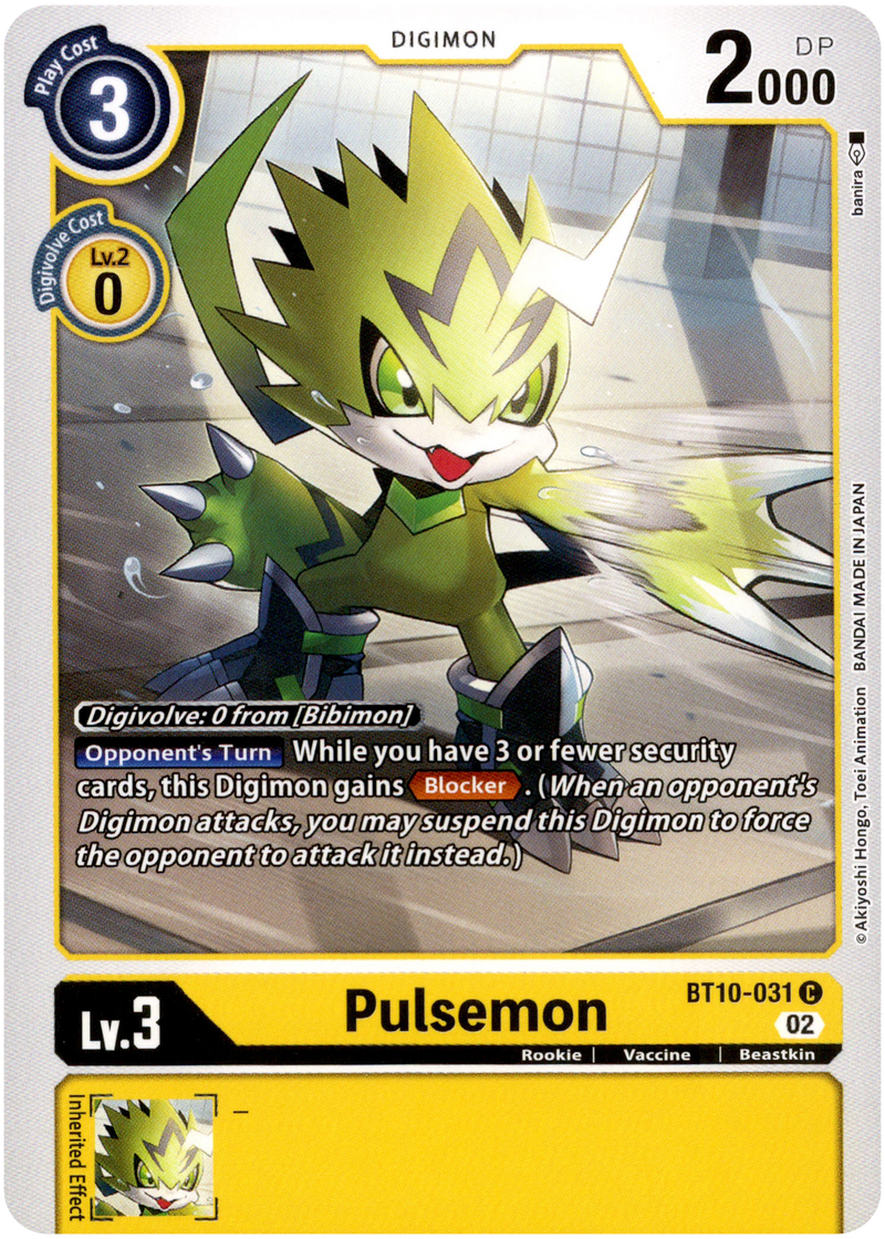 Pulsemon - BT10-031 C - Xros Encounter - Card Cavern