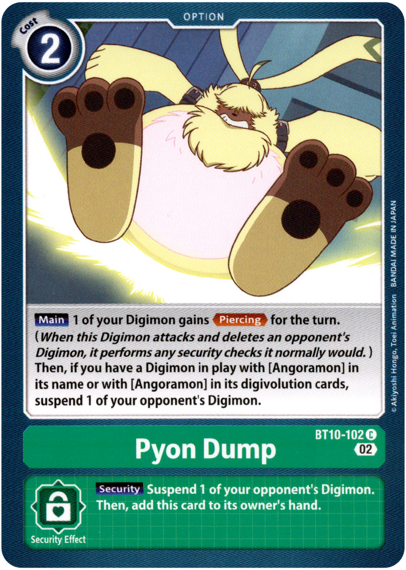 Pyon Dump - BT10-102 C - Xros Encounter - Card Cavern