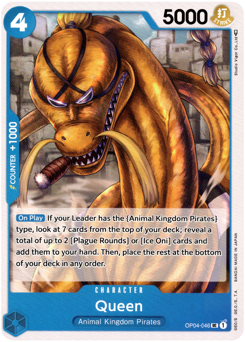 Queen - OP04-046 UC - Kingdoms of Intrigue - Card Cavern