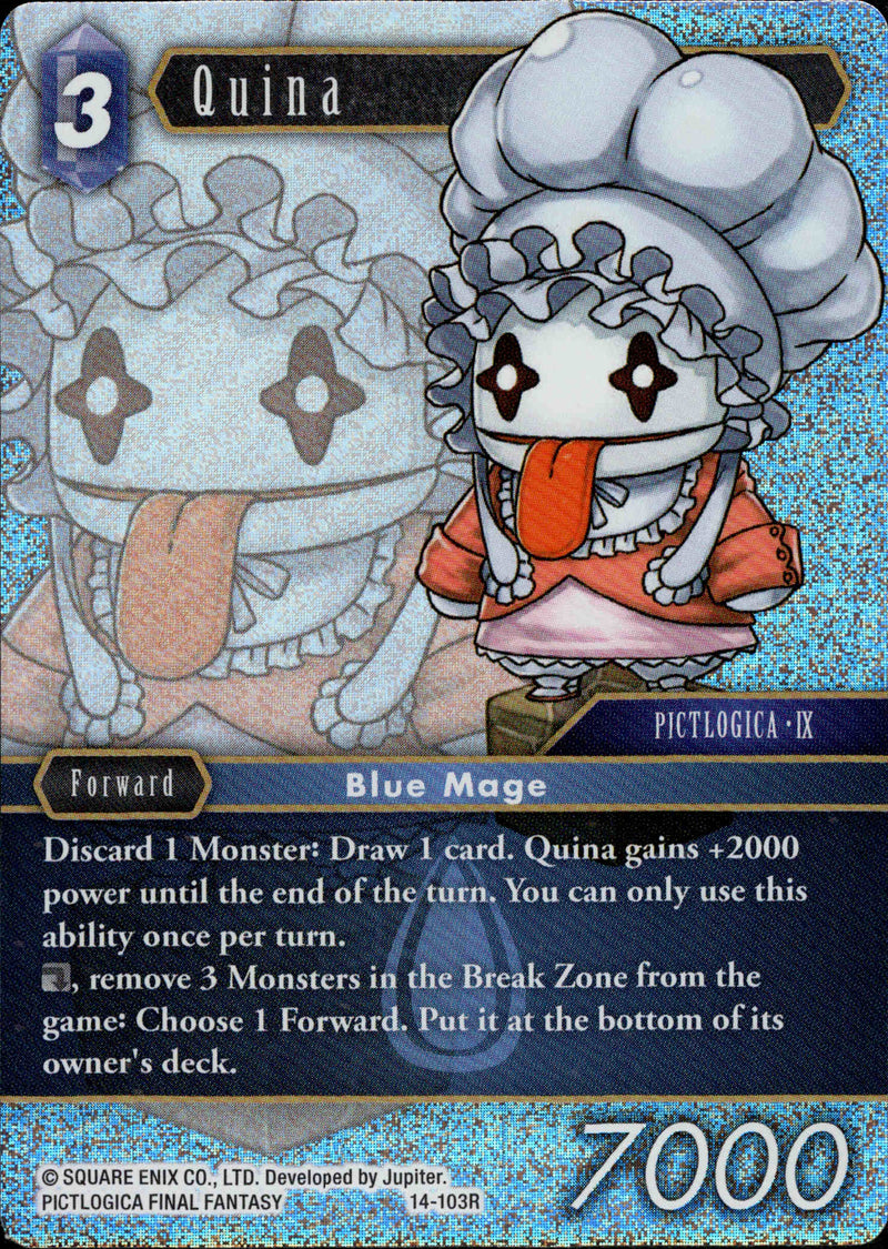 Quina - 14-103R - Opus XIV - Foil - Card Cavern