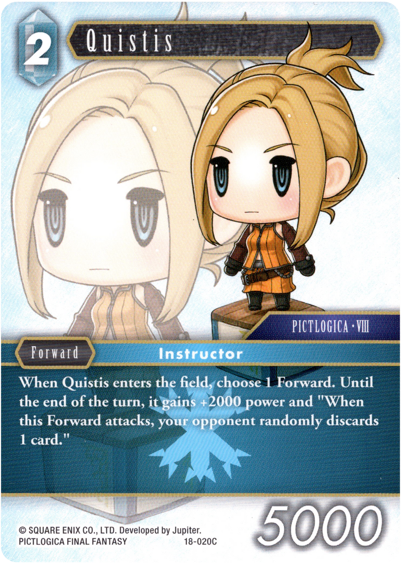 Quistis - 18-020R - Resurgence of Power - Card Cavern