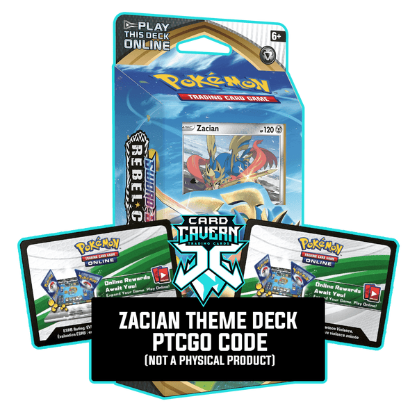 Zacian Theme Deck (Rebel Clash) - Pokemon TCGL Codes