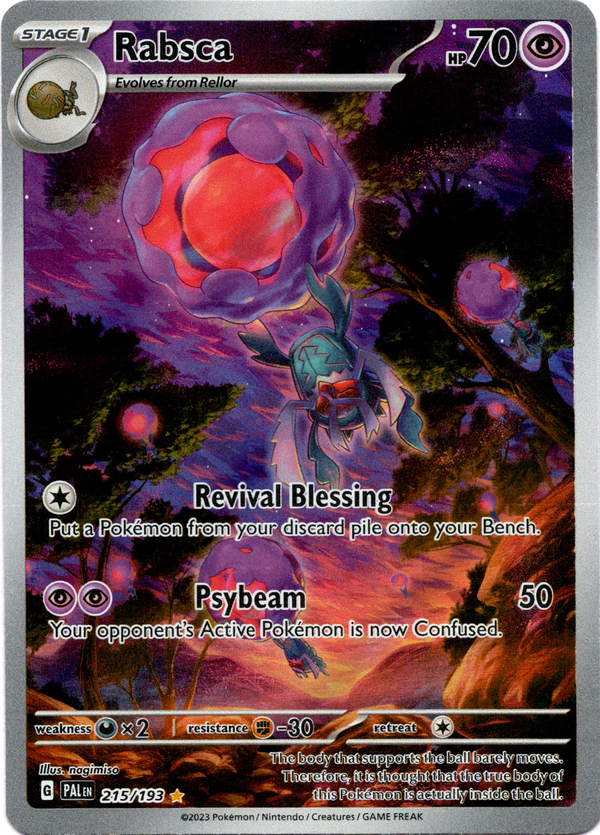 Rabsca - 215/193 - Paldea Evolved - Holo - Card Cavern