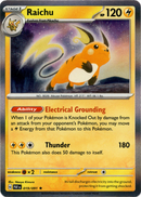 Raichu - 019/091 - Paldean Fates - Holo - Card Cavern