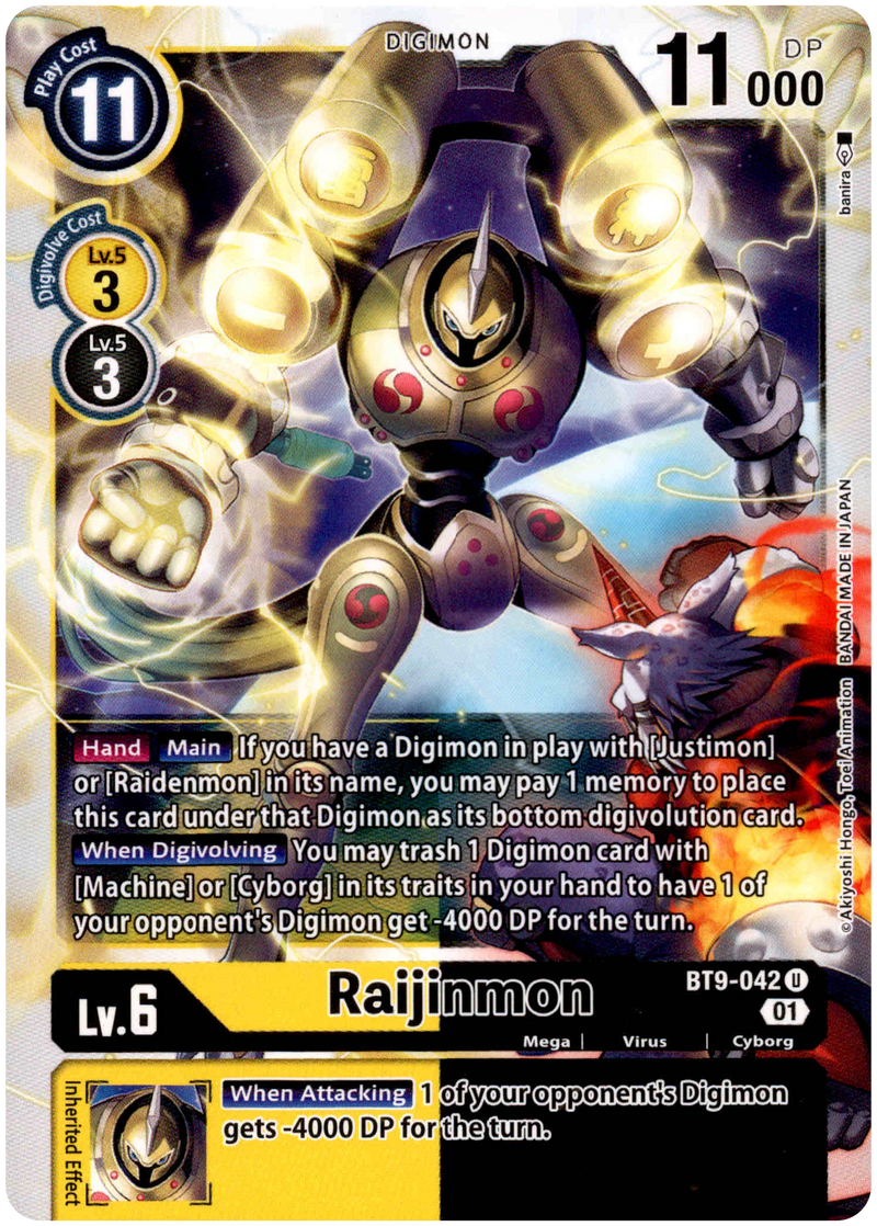 Raijinmon - BT9-042 U - X Record - Card Cavern