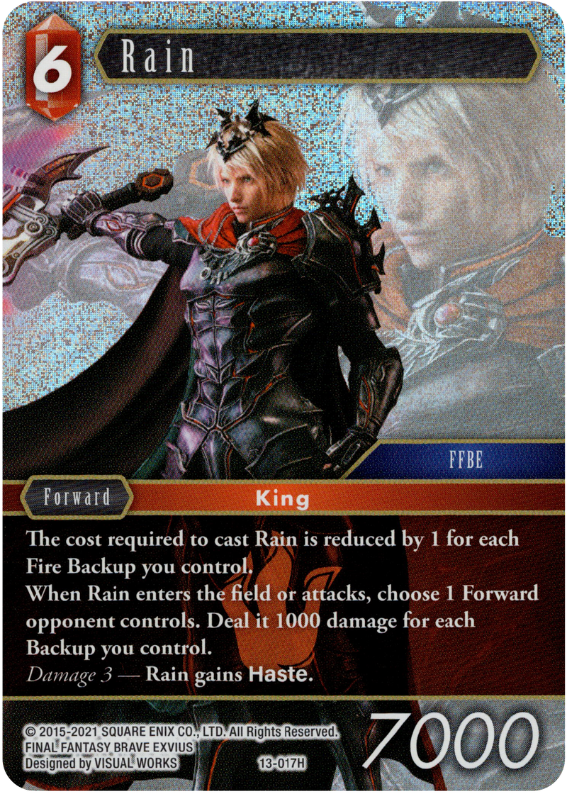 Rain - 13-017H - Opus XIII - Foil - Card Cavern