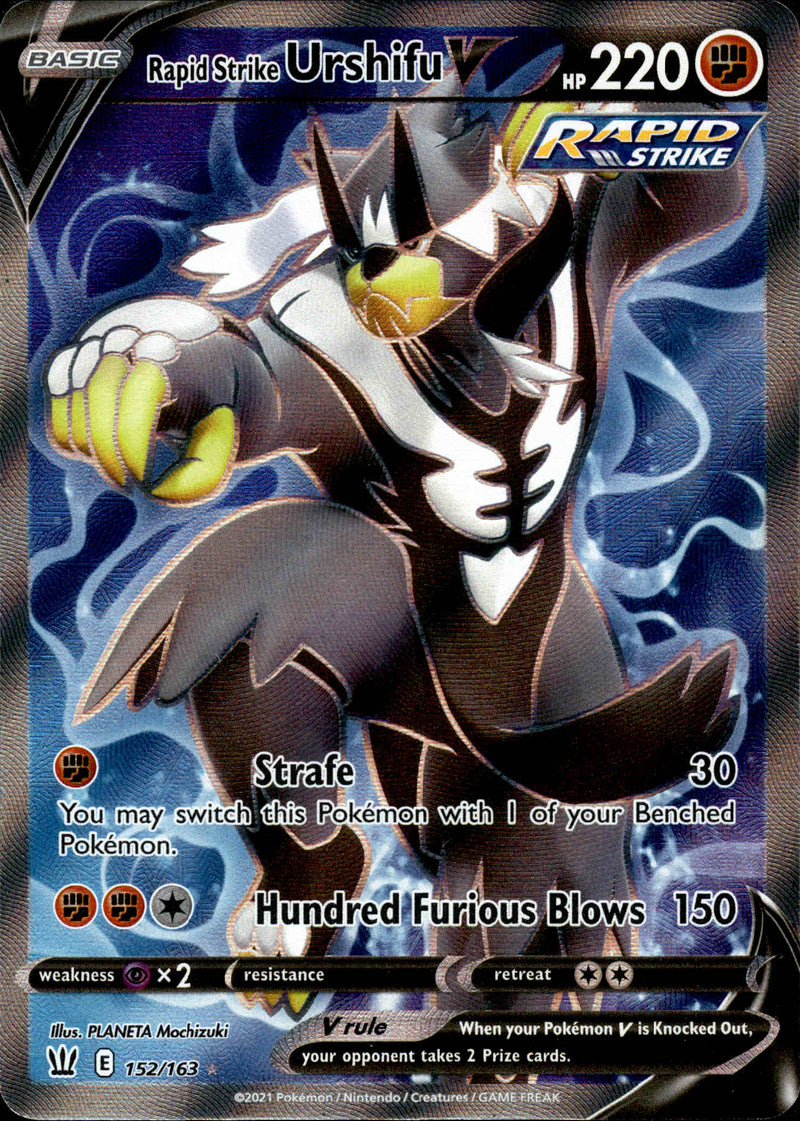 Rapid Strike Urshifu V - 152/163 - Battle Styles - Card Cavern