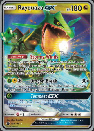 Rayquaza GX - 109/168 - 2018 World Championship - Card Cavern