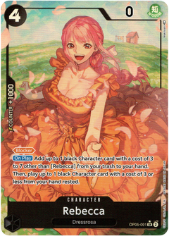 Rebecca Alternate Art - OP05-091 - Awakening of the New Era - Foil - Card Cavern