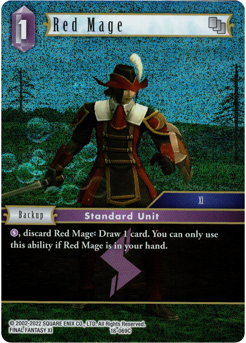 Red Mage - 18-069C - Resurgence of Power - Foil - Card Cavern