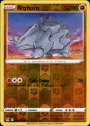 Rhyhorn - 089/196 - Lost Origin - Reverse Holo - Card Cavern