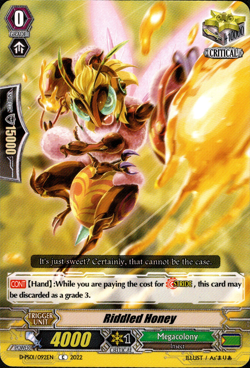 Riddled Honey - D-PS01/092EN - P Clan Collection 2022 - Card Cavern