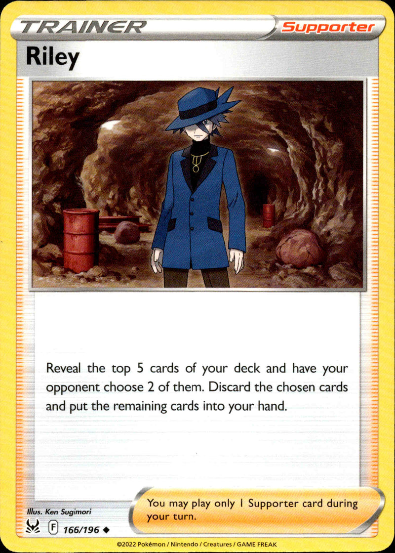 Riley - 166/196 - Lost Origin - Card Cavern