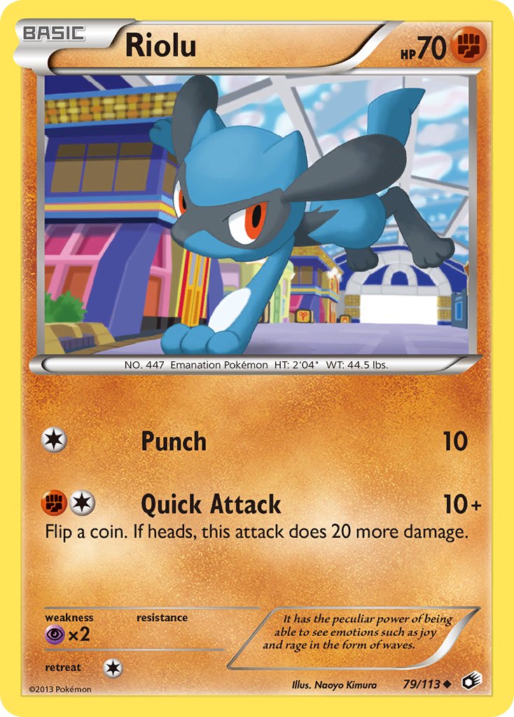 Riolu - 79/113 - Legendary Treasures - Card Cavern