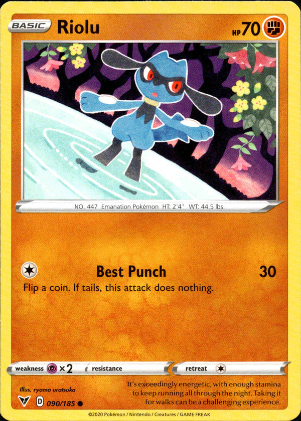 Riolu - 090/185 - Vivid Voltage - Card Cavern