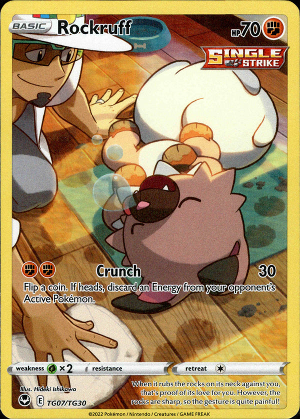 Rockruff - TG07/TG30 - Silver Tempest - Card Cavern