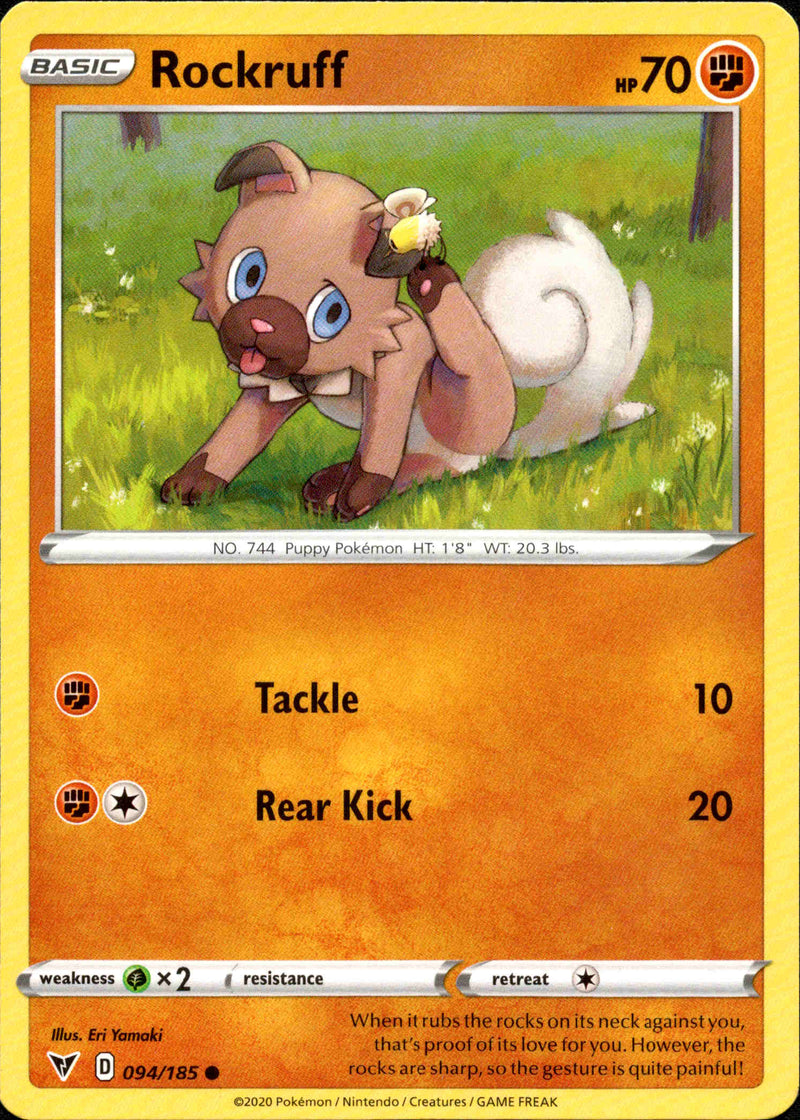 Rockruff - 094/185 - Vivid Voltage - Card Cavern