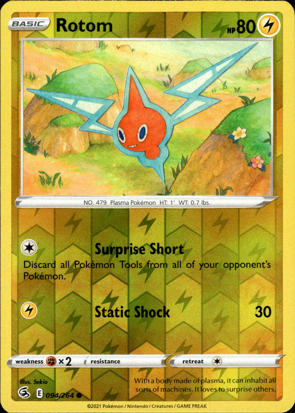 Rotom - 094/264 - Fusion Strike - Reverse Holo - Card Cavern