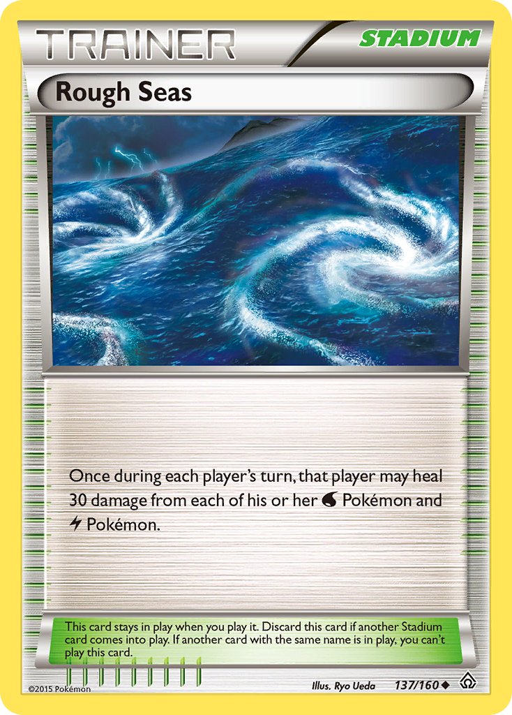 Rough Seas - 137/160 - Primal Clash - Card Cavern