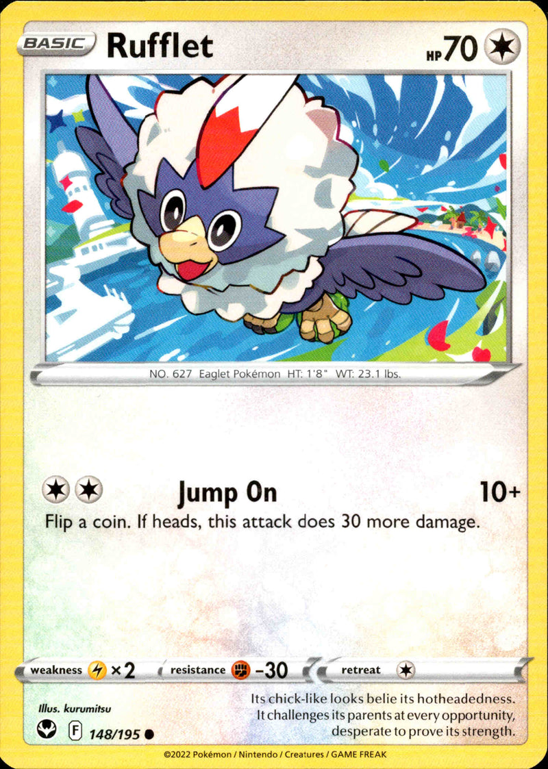 Rufflet - 148/195 - Silver Tempest - Card Cavern