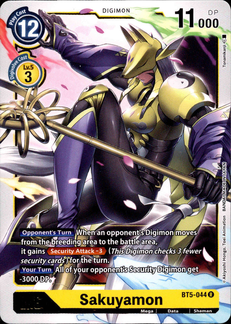 Sakuyamon - BT5-044 - Battle Of Omni - Card Cavern