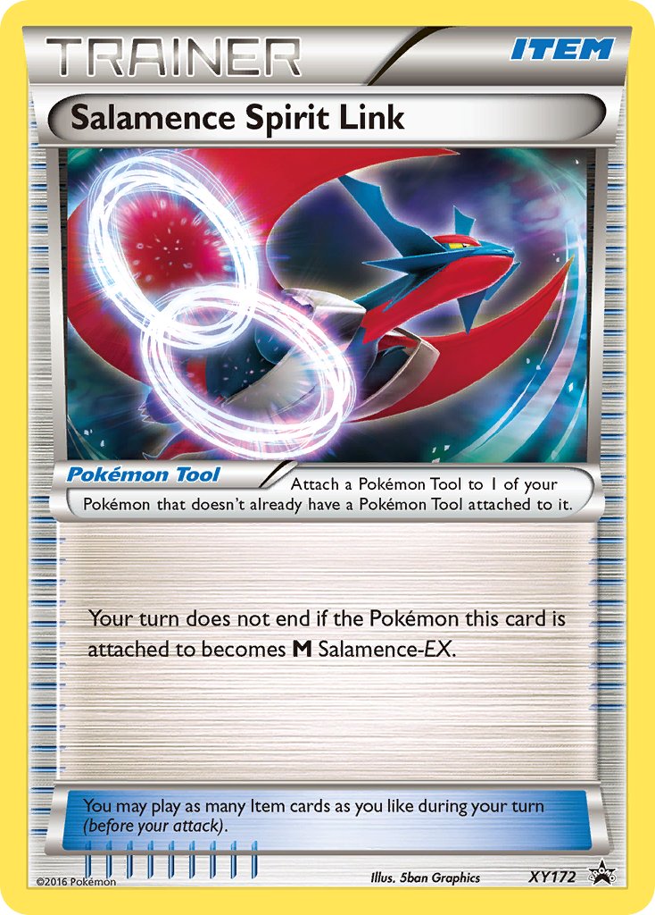 Salamence Spirit Link - XY172 - XY Promo - Card Cavern