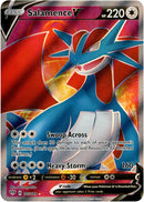 Salamence V Full Art - 185/189 - Darkness Ablaze - Card Cavern