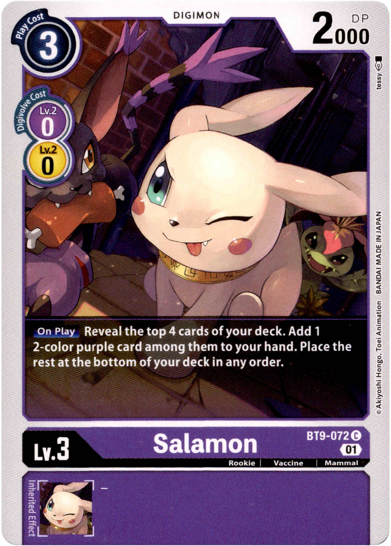 Salamon - BT9-072 C - X Record - Card Cavern