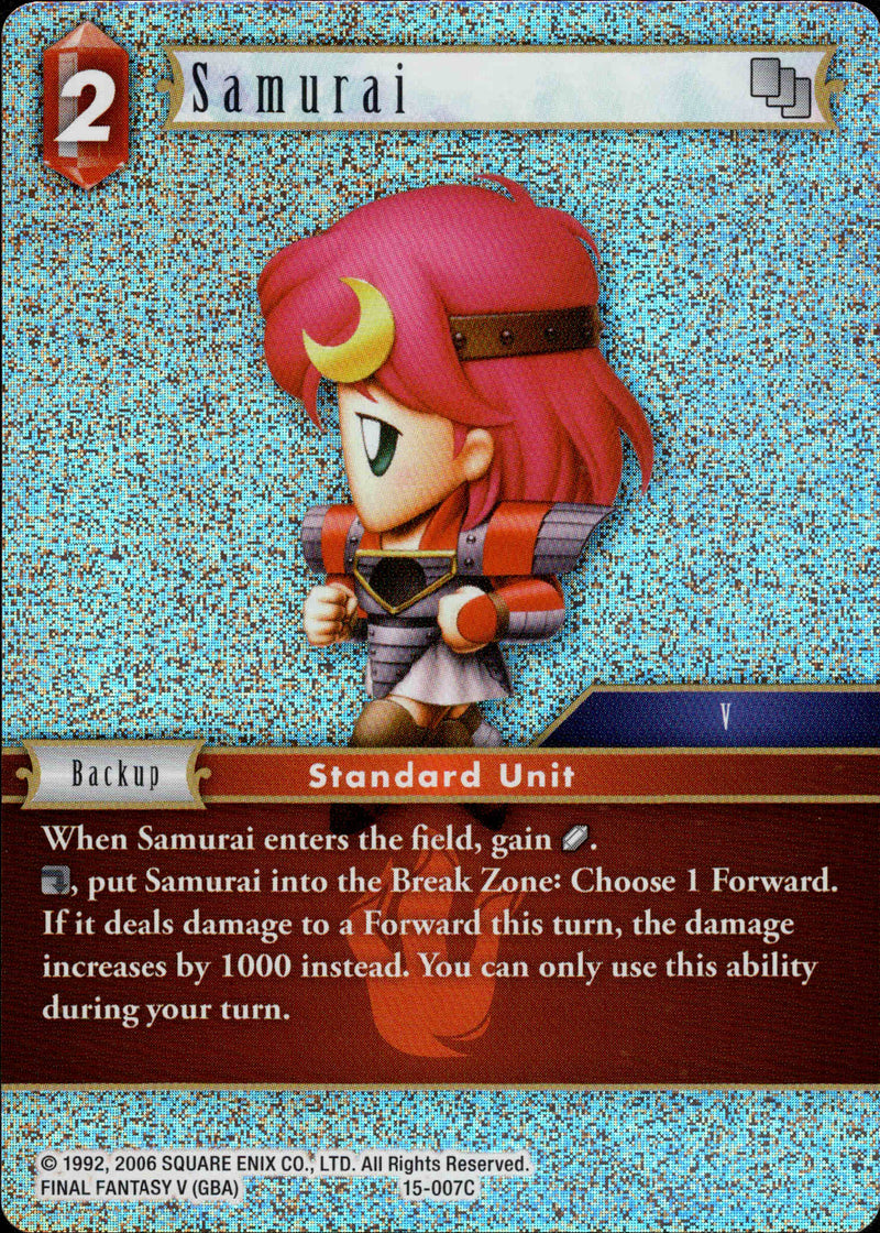 Samurai - 15-007C - Crystal Dominion - Foil - Card Cavern