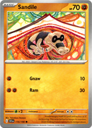 Sandile - 115/198 - Scarlet & Violet - Card Cavern