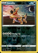 Sandile - 107/185 - Vivid Voltage - Reverse Holo - Card Cavern