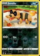 Sandile - 111/195 - Silver Tempest - Reverse Holo - Card Cavern