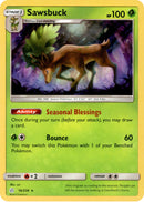 Sawsbuck - 16/236 - Cosmic Eclipse - Holo - Card Cavern