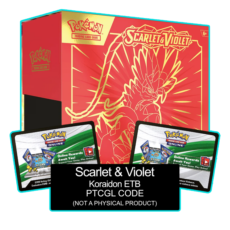 Scarlet & Violet Elite Trainer Box Koraidon - TCG Live Codes