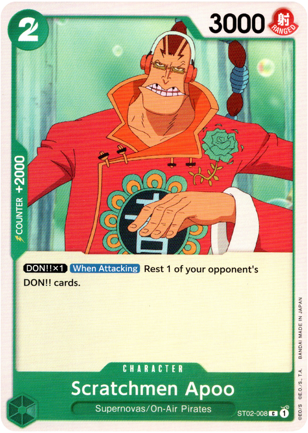 Scratchmen Apoo - ST02-008 C - Starter Deck - Card Cavern