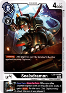 Sealsdramon - EX3-049 U - Draconic Roar - Card Cavern