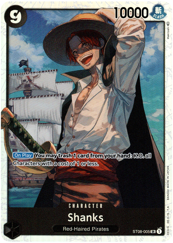 Shanks - ST08-005 - Starter Deck - Foil - Card Cavern