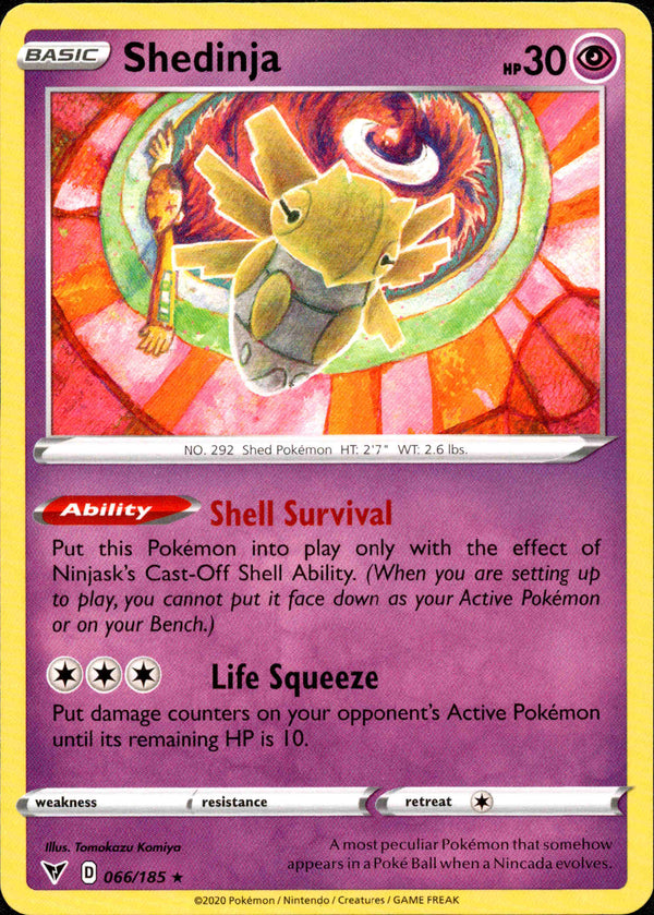 Shedinja - 066/185 - Vivid Voltage - Card Cavern