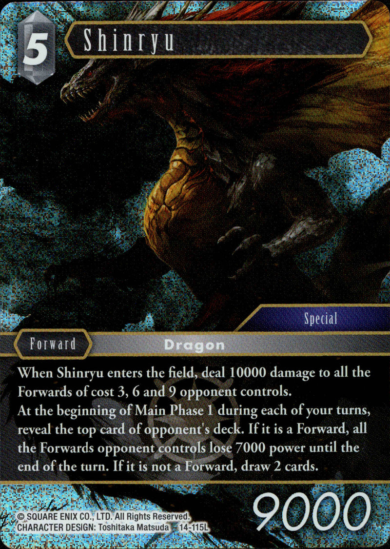 Shinryu - 14-115L - Opus XIV - Foil - Card Cavern