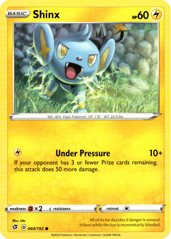 Shinx - 60/192 - Rebel Clash - Card Cavern