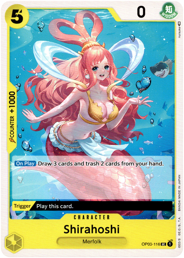 Shirahoshi - OP03-116 UC - Pillars of Strength - Card Cavern