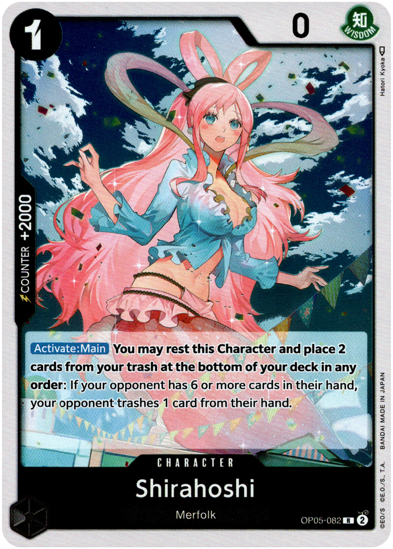 Shirahoshi - OP05-082 - Awakening of the New Era - Foil - Card Cavern