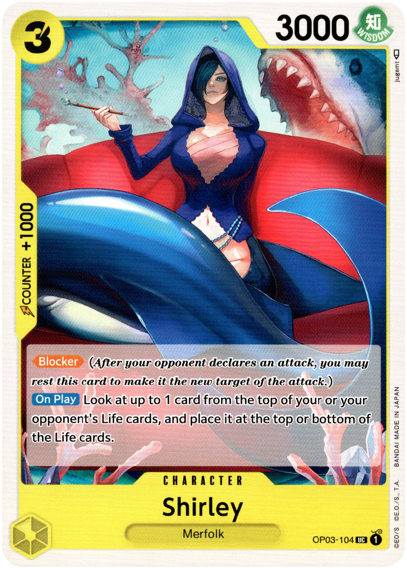 Shirley - OP03-104 UC - Pillars of Strength - Card Cavern