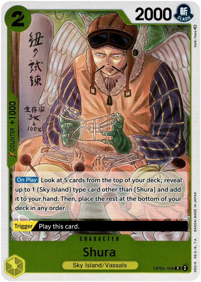 Shura - OP05-106 - Awakening of the New Era - Foil - Card Cavern