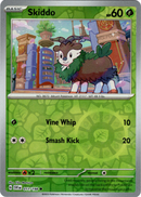 Skiddo - 011/198 - Scarlet & Violet - Reverse Holo - Card Cavern