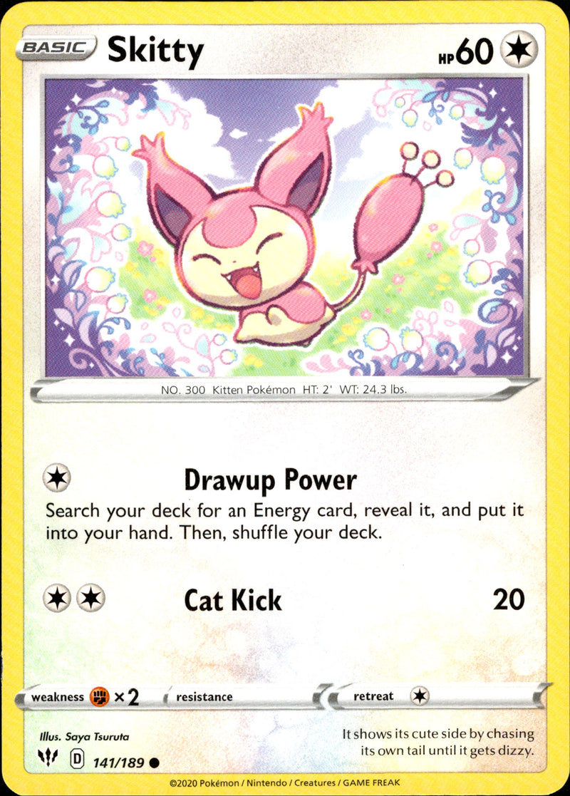 Skitty - 141/189 - Darkness Ablaze - Card Cavern