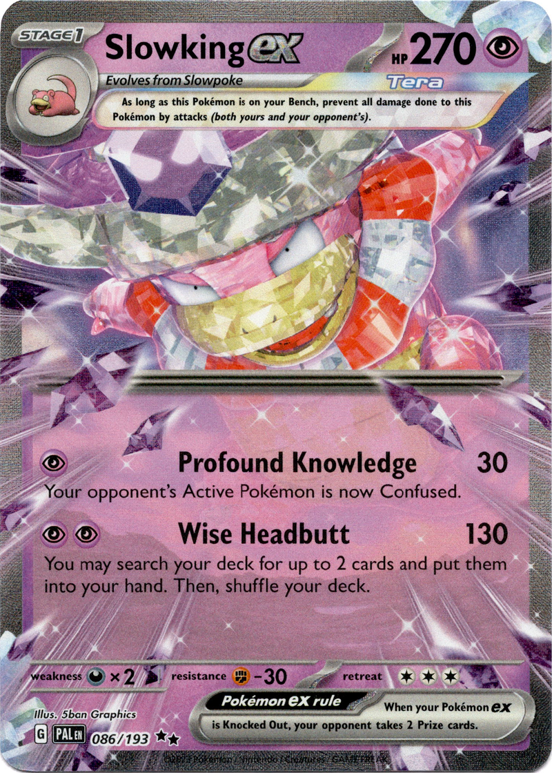 Slowking ex - 086/193 - Paldea Evolved - Holo - Card Cavern